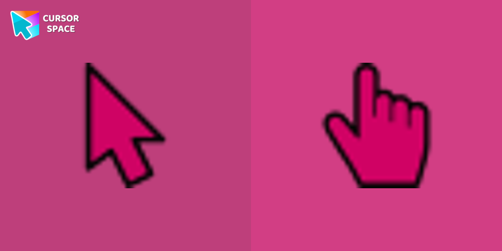 Custom Cursor Burgundy For Google Chrome
